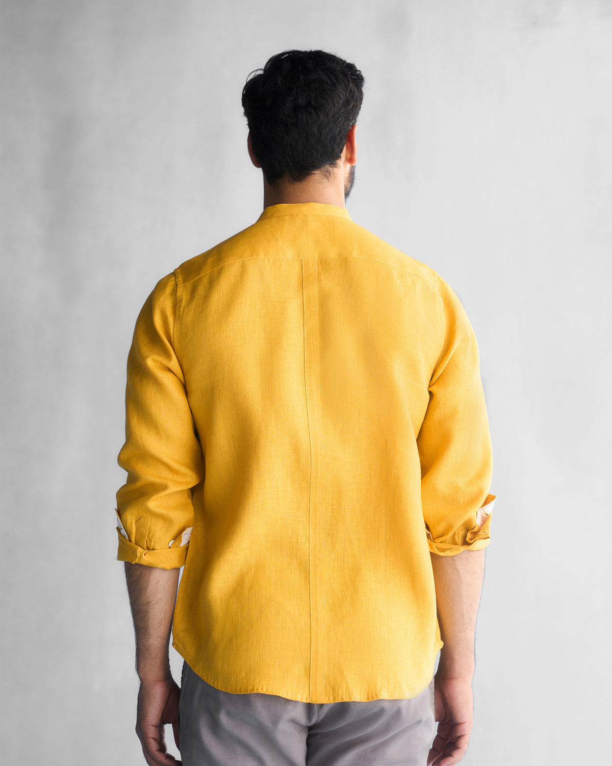 Nawab Shirt - Ochre