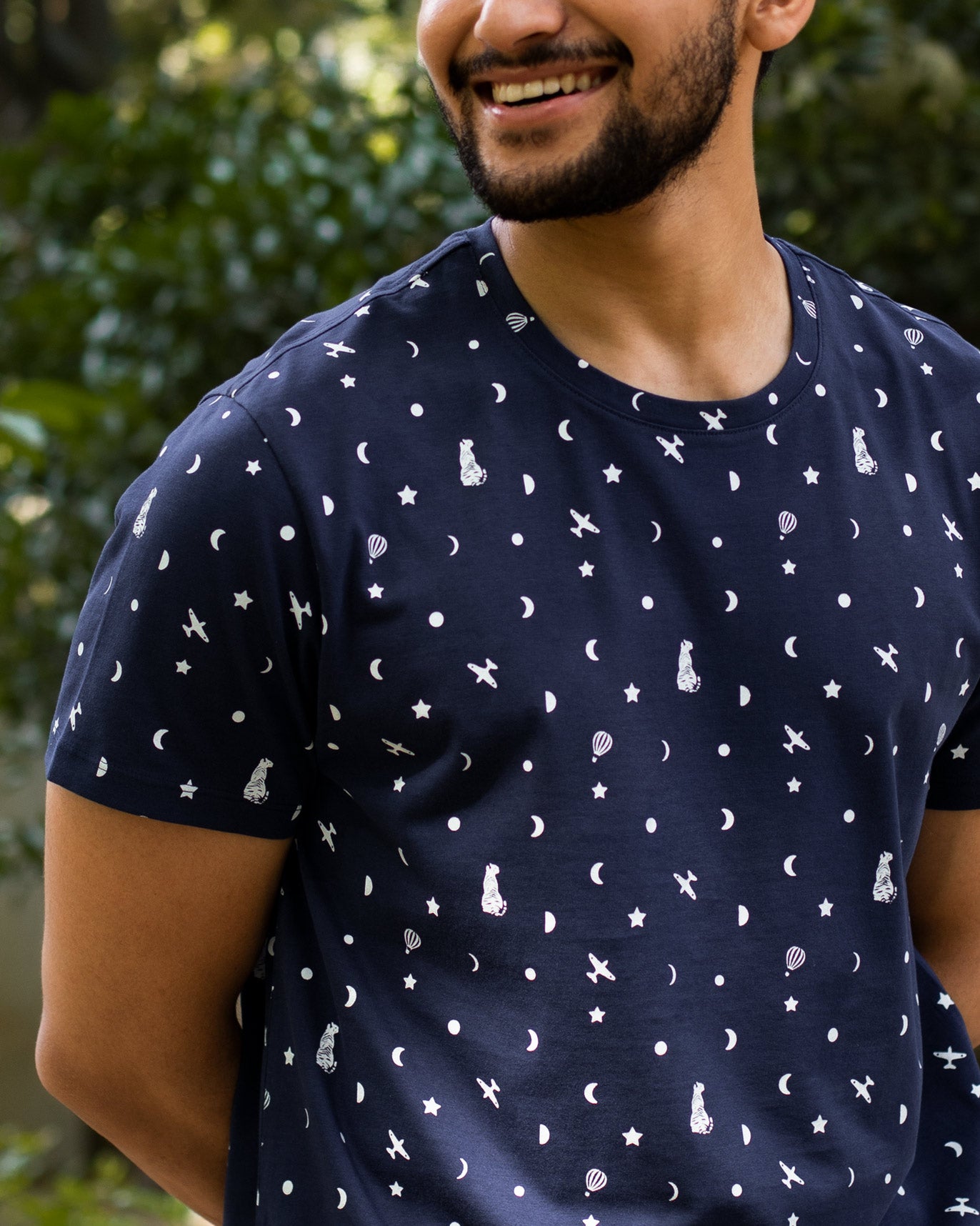 Up and Away T-Shirt - Navy