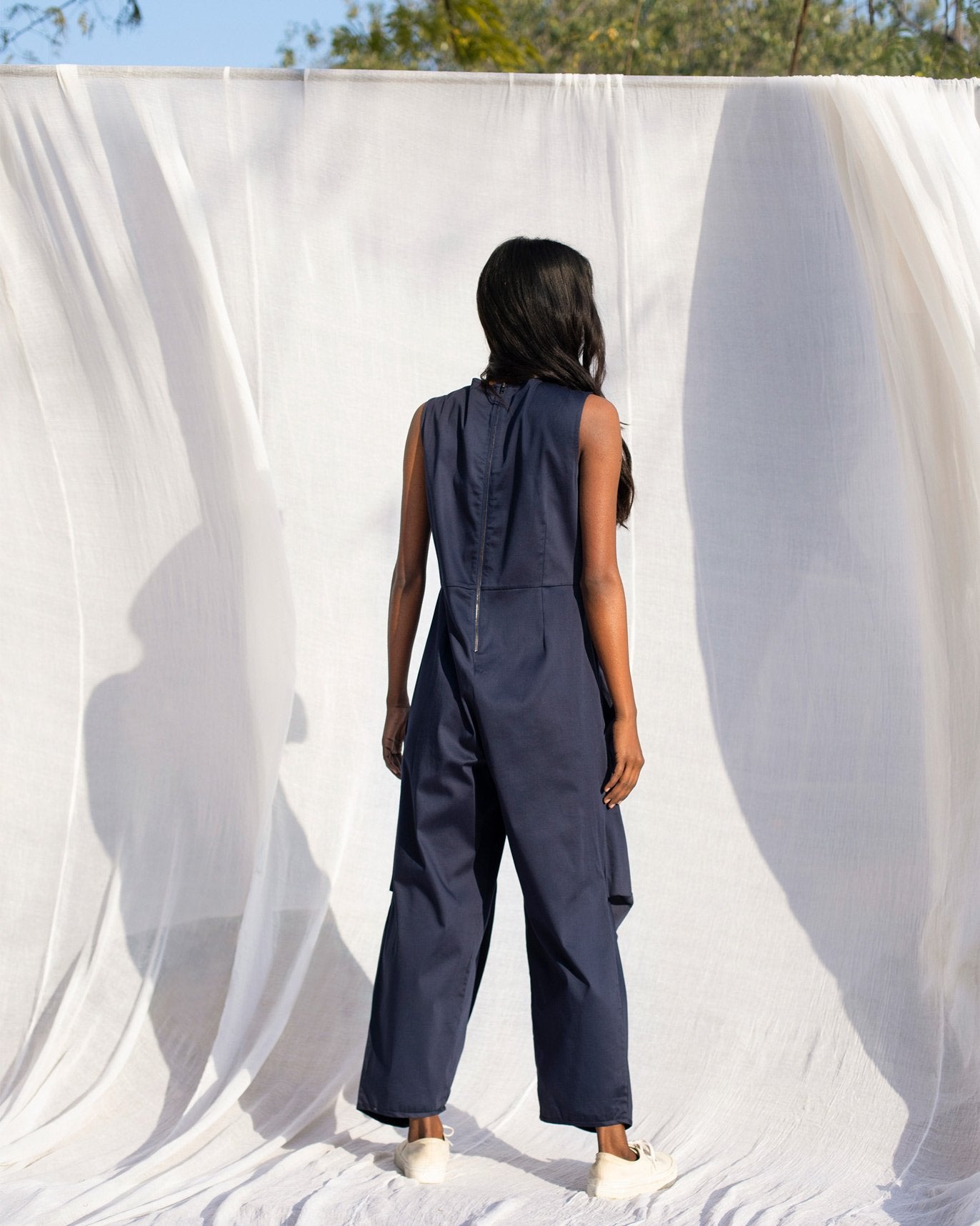 Teesta Jumpsuit - Navy