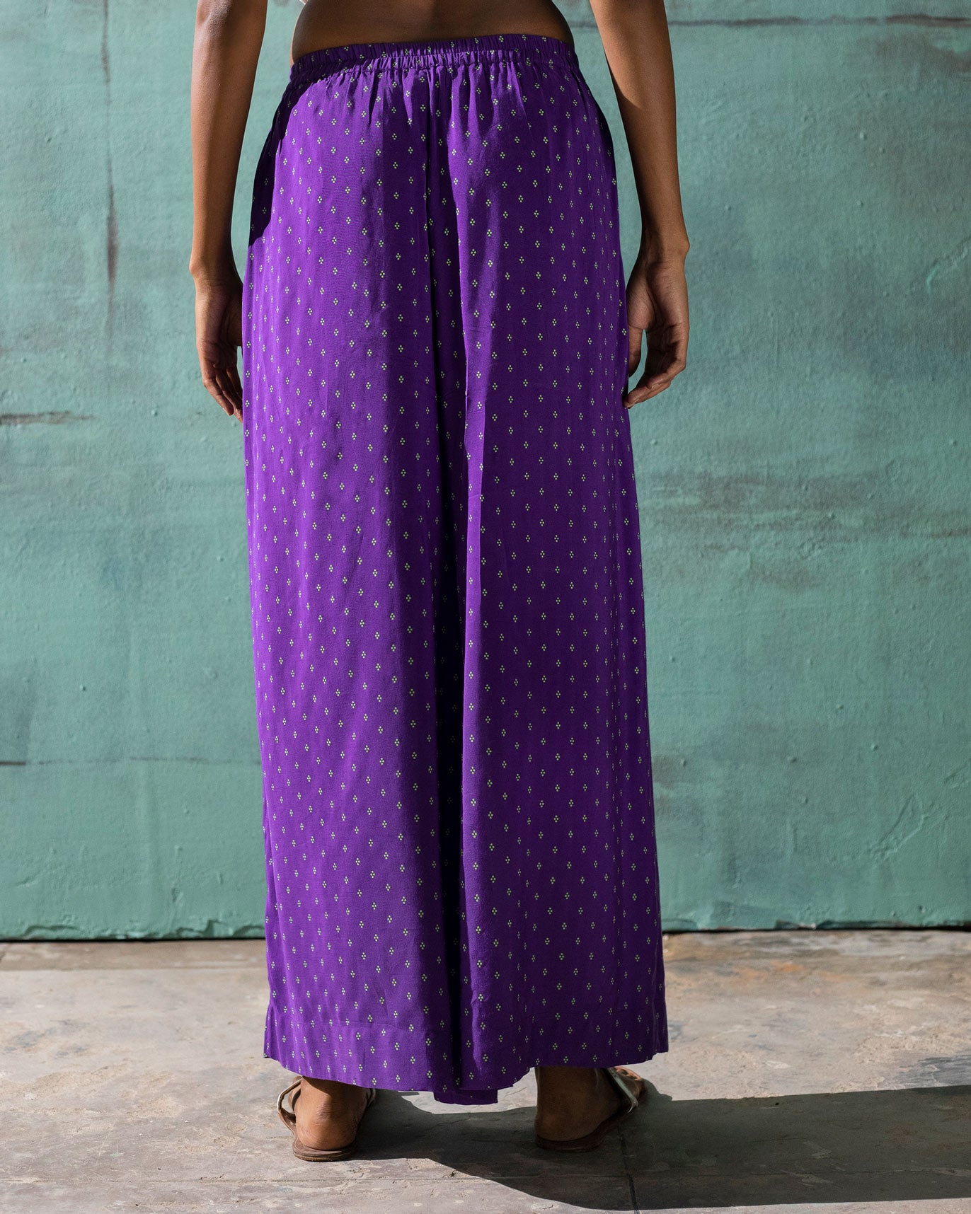 Classic Pyjama - Purple & Green