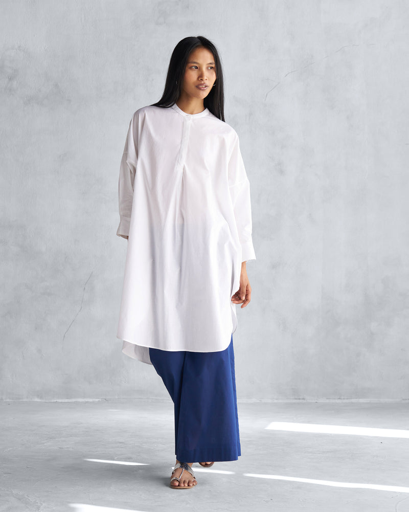 Lazy Sunday Tunic - White