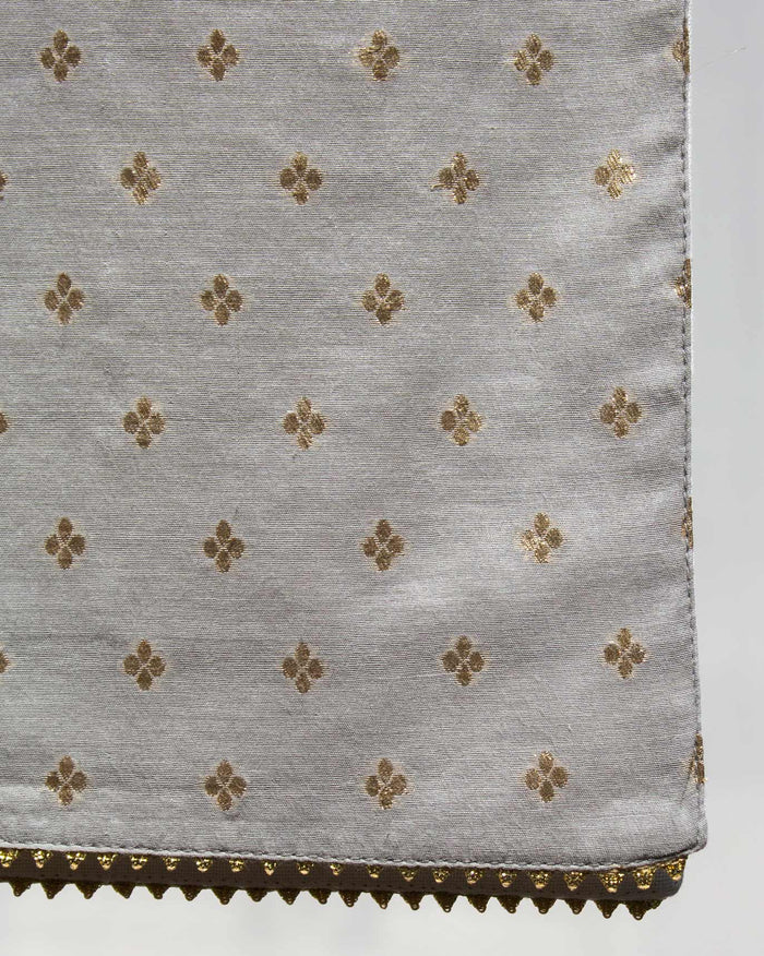 FLower Chanderi Runner