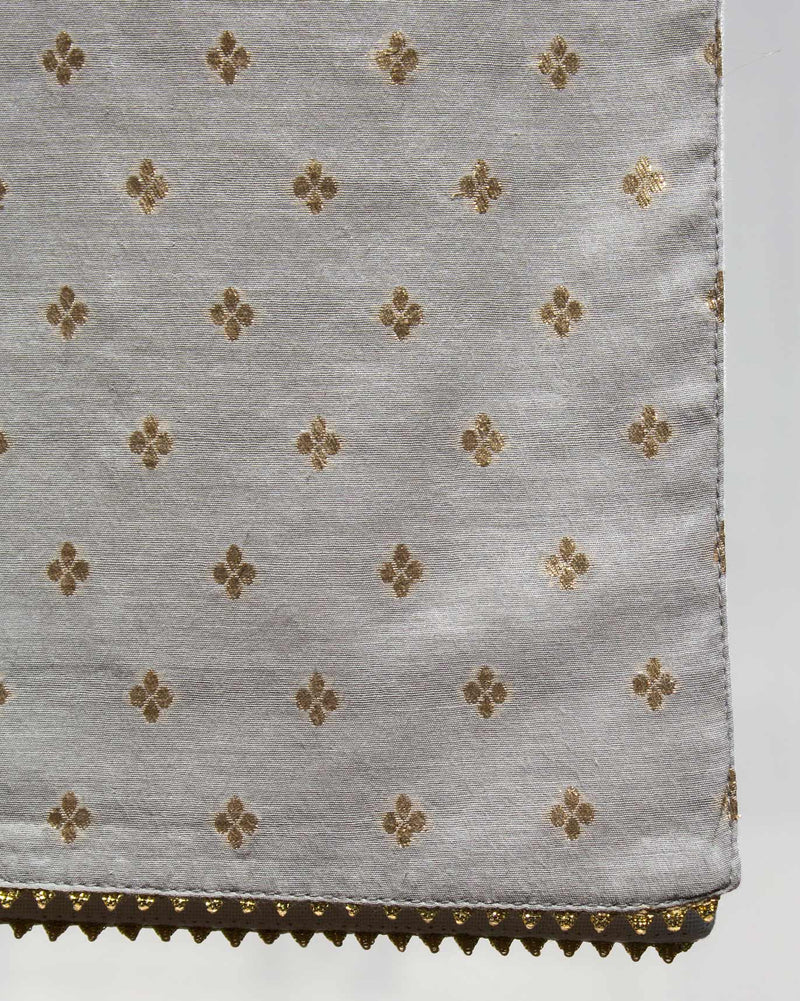 FLower Chanderi Runner