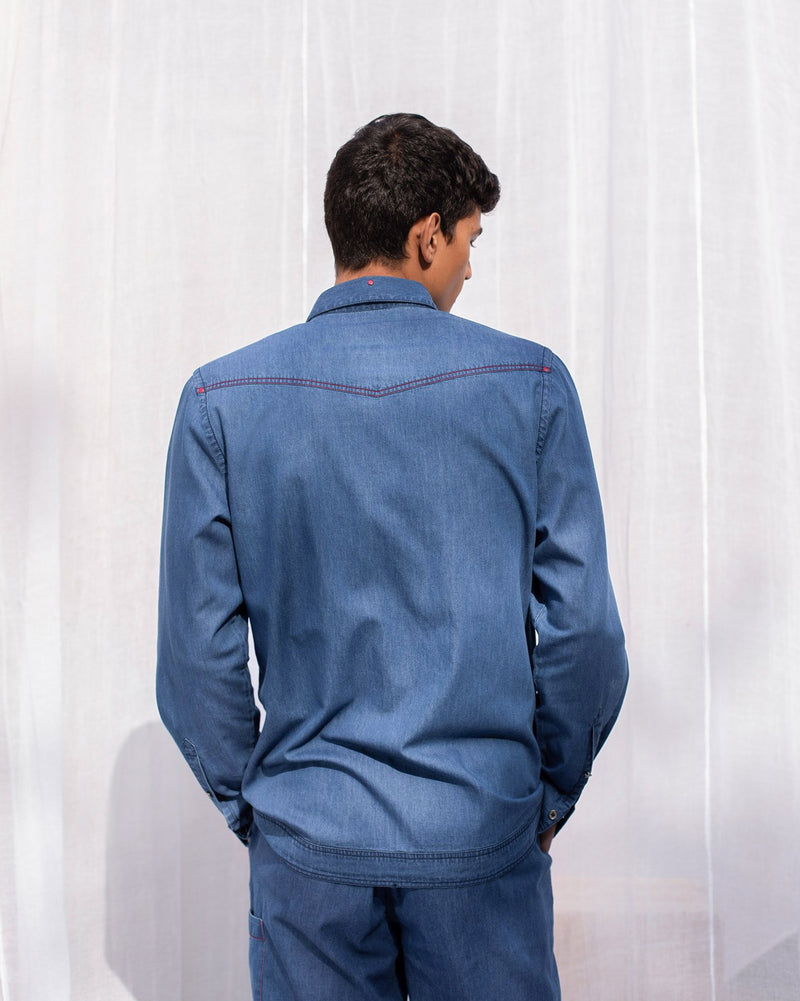 Crew Shirt - Blue
