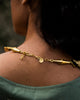 Africa Necklace With the Snake & Ram - Gold