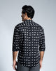 Nawab Shirt - Black & Ivory