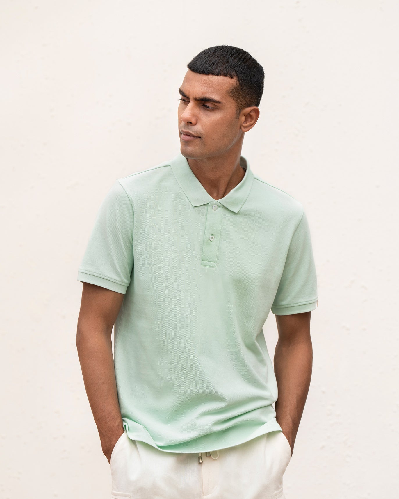 Polo T-shirt - Aqua