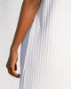Ribbed Jersey Dress - White