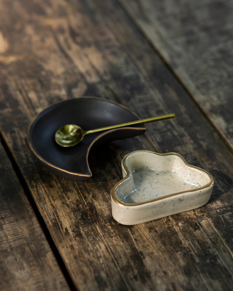 Night Sky Trinket Tray with Spoon