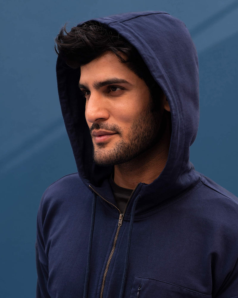 Reef Hoodie- Indigo