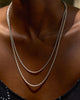 Scallop Necklace - Silver