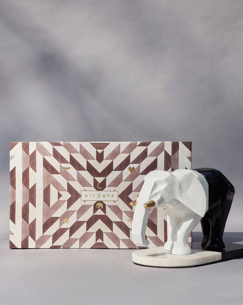 Elephant Bookends