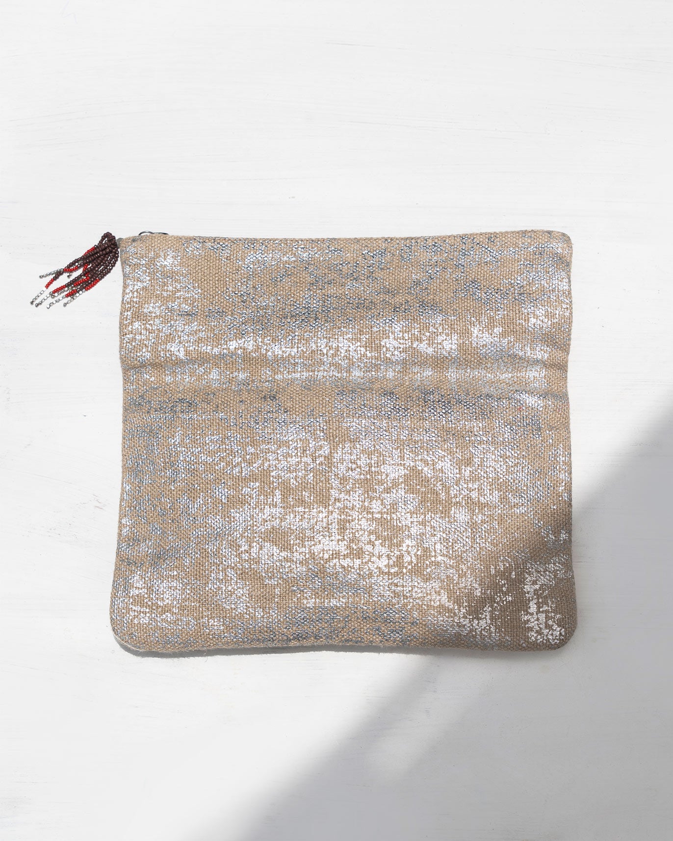 Fold Over Foiled Clutch