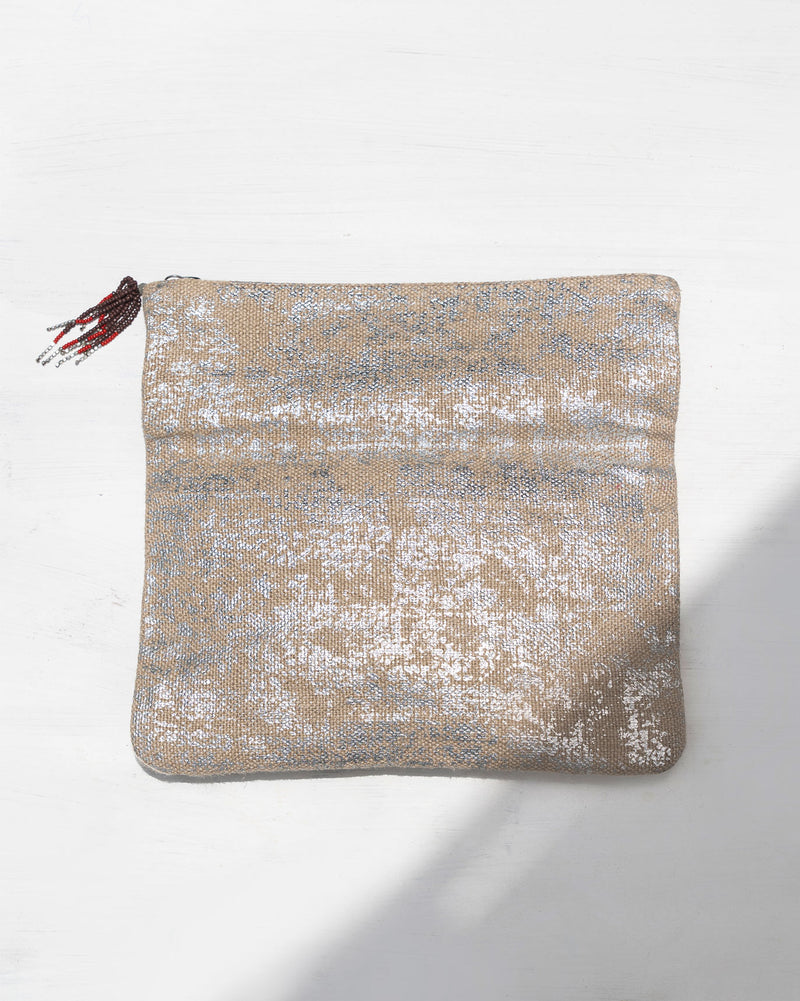 Fold Over Foiled Clutch