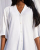 Ribbed Tunic - White