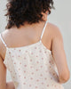 Crop Camisole - White & Pink