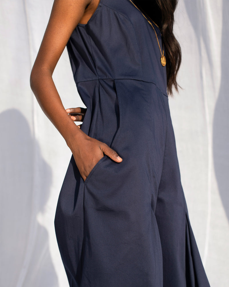 Teesta Jumpsuit - Navy