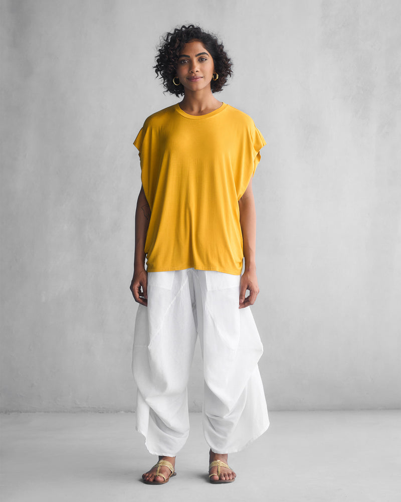 Sleeve T-Shirt - Ochre