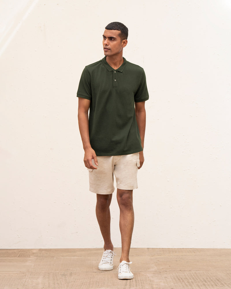 Polo T-Shirt - Olive