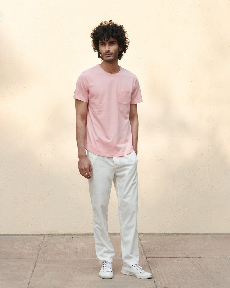 Pocket T-shirt - Pink