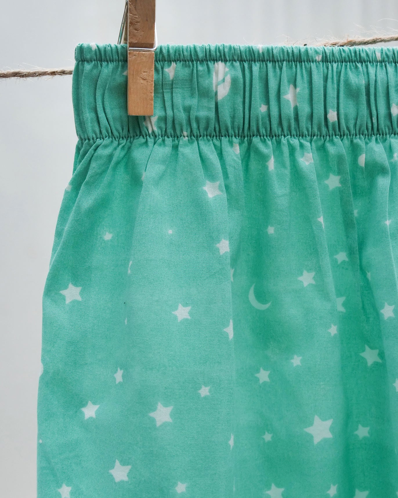 All The Stars Boxers (Set of 2) - White & Turquoise