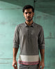 Selvedge Shirt - Ivory & Grey