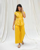 Basic Pyjama - Yellow & Ivory