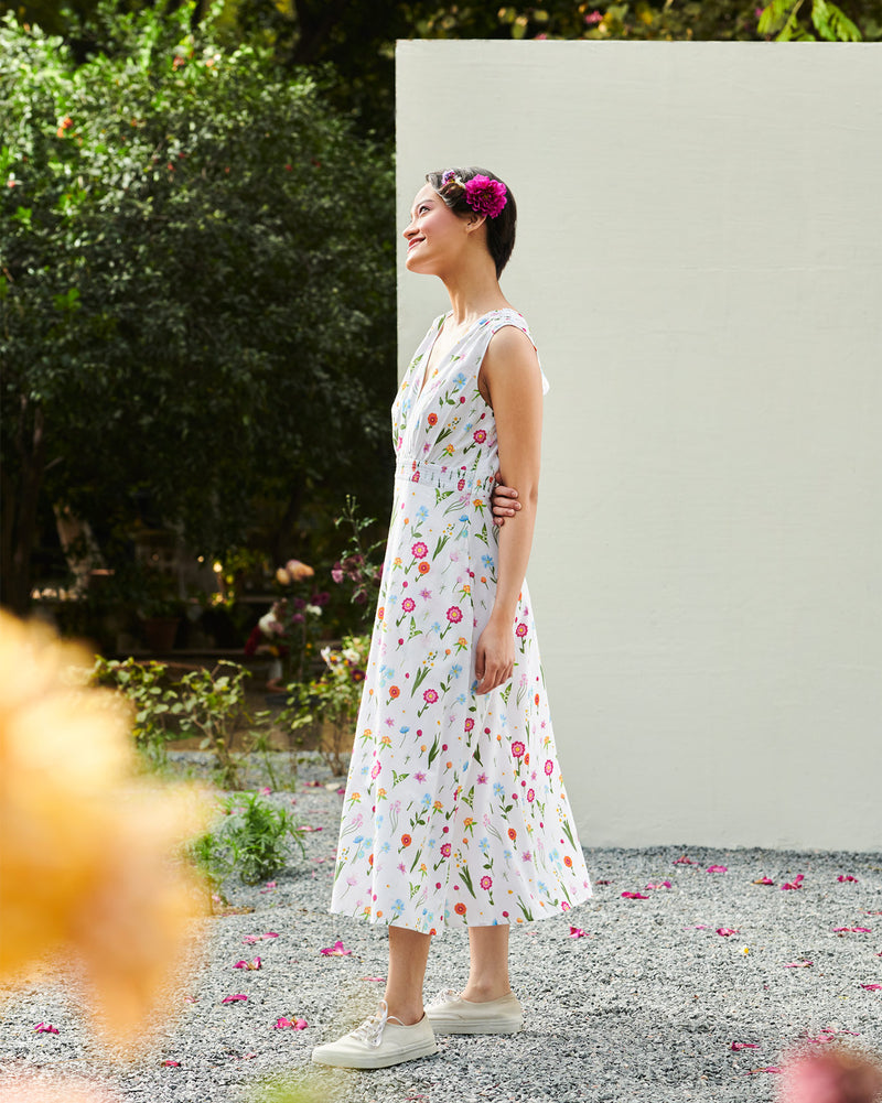 Bowtie Dress - Multi Color