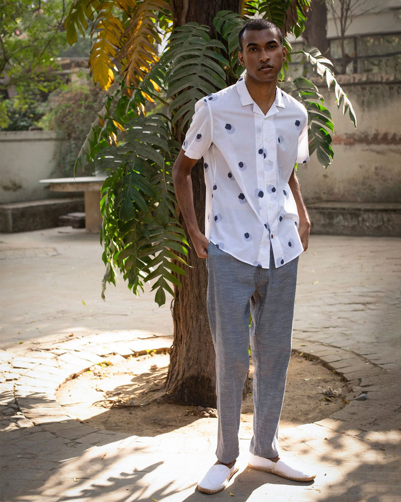 Mistari Shirt - White