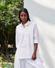 Side Placket Shirt - White