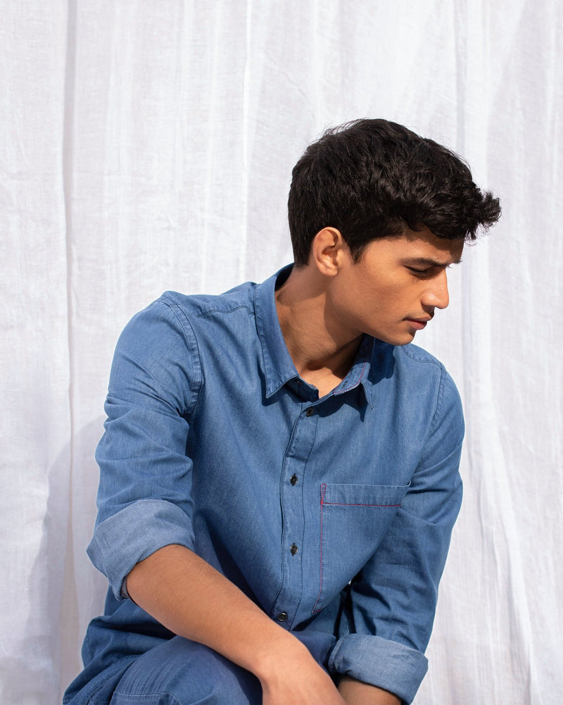 Crew Shirt - Blue